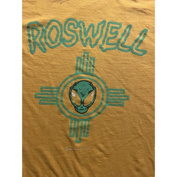 Vintage Roswell Alien Graphic T-Shirt – Size L - Picture 3 of 9